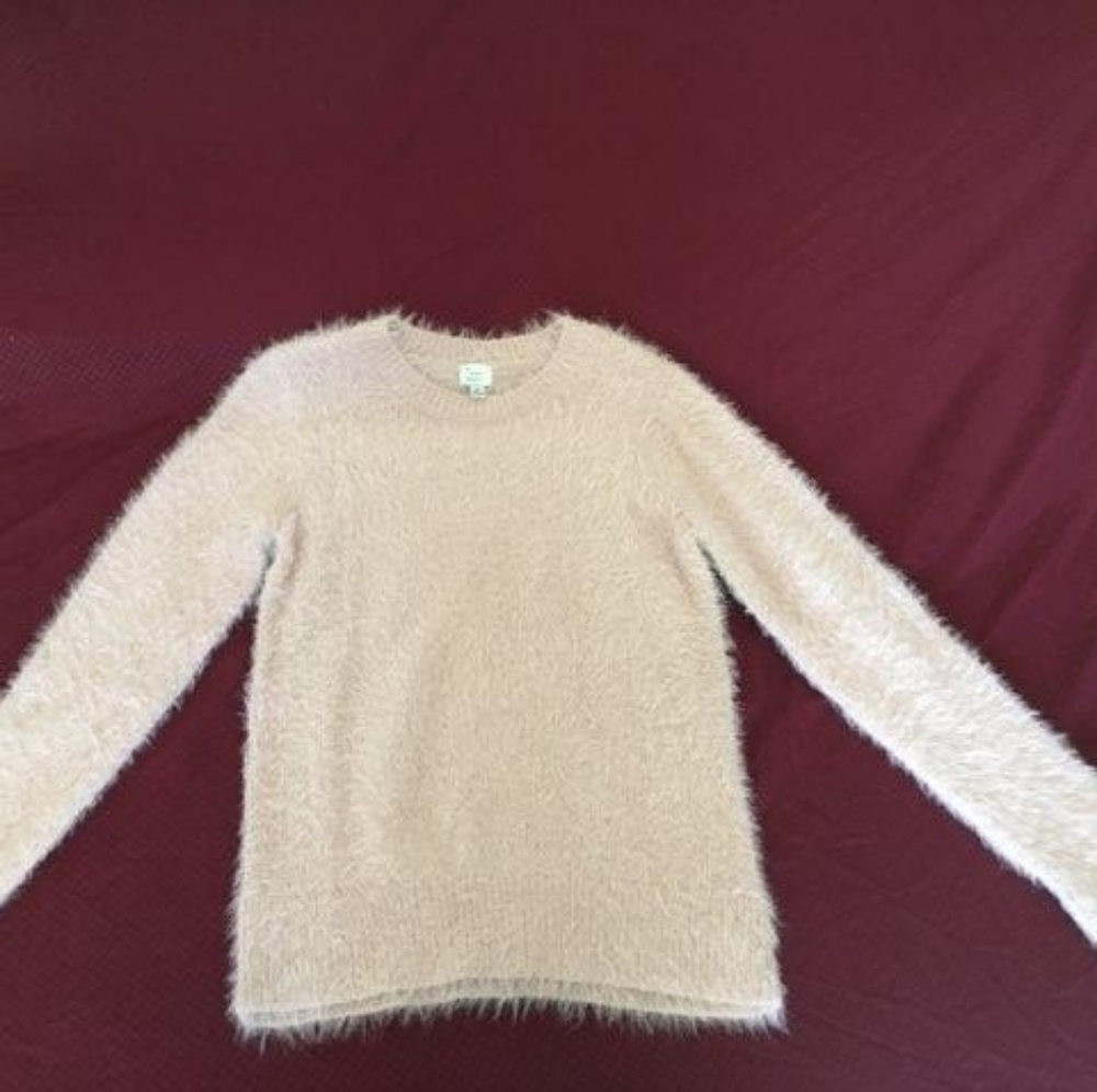 Pink Angora Sweater